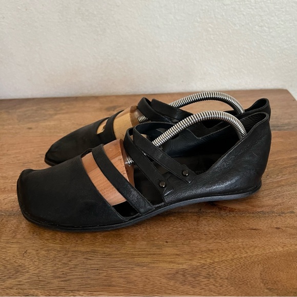 Cydwoq Intersect Women's Black Leather Shoes Size 38 - Picture 15 of 17